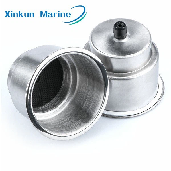 Getränkehalter aus Edelstahl